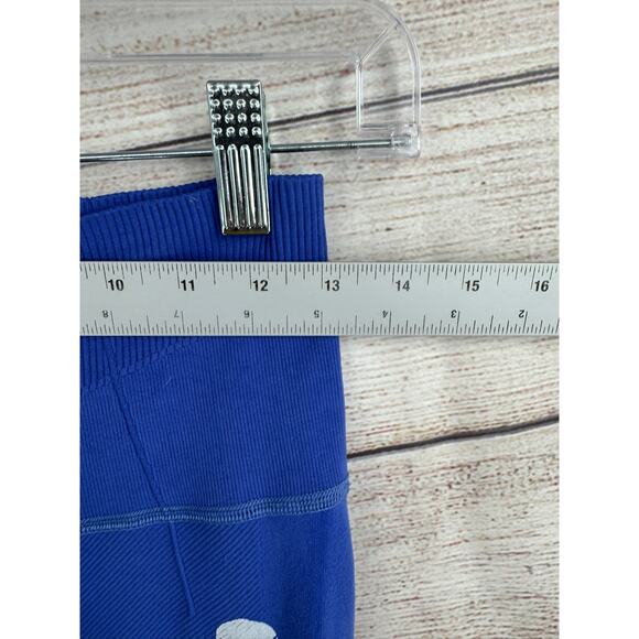 Free People FP Movement Skull and Crossbones Leggings Womens M/L Blue - Picture 6 of 7